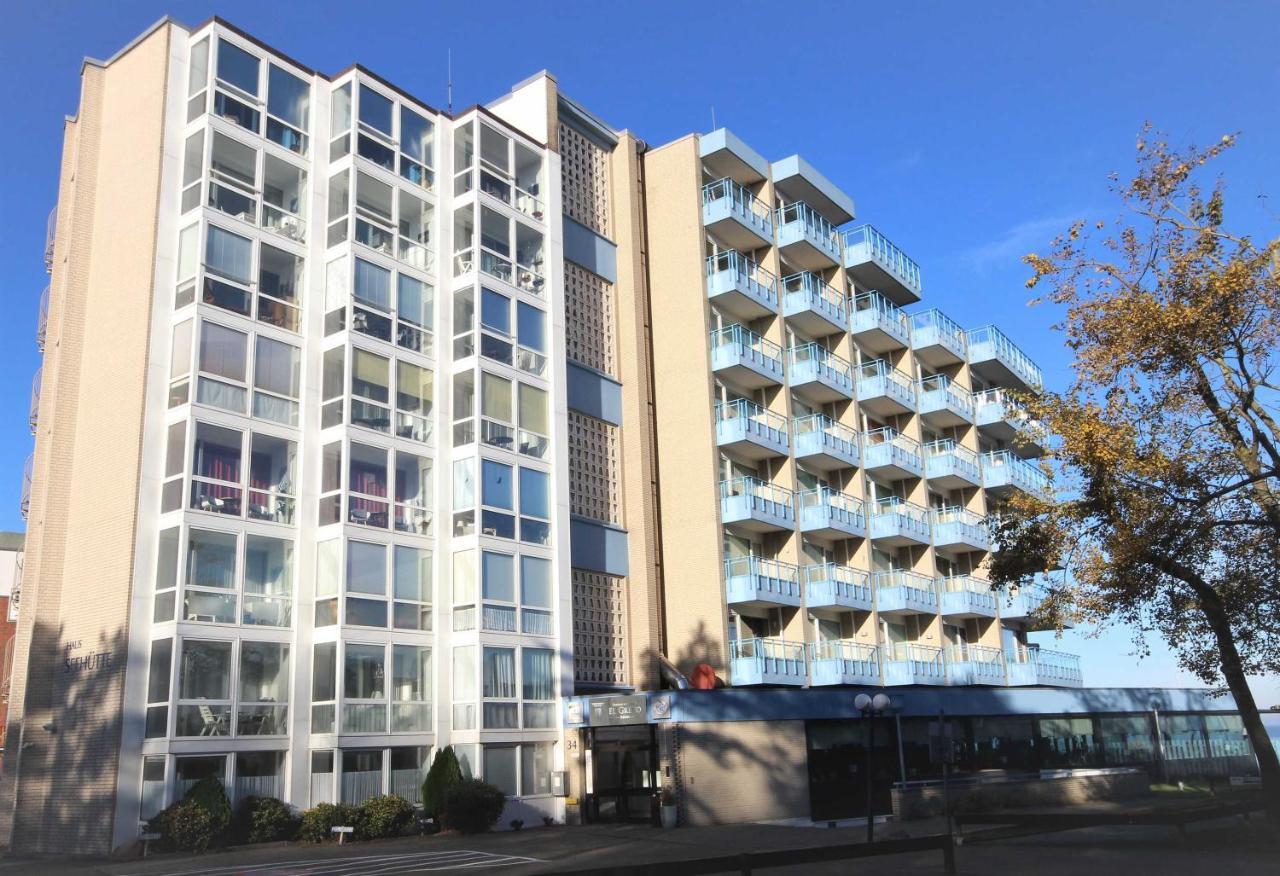 Haus Seehuette Wohnung 401 Куксгафен Екстер'єр фото